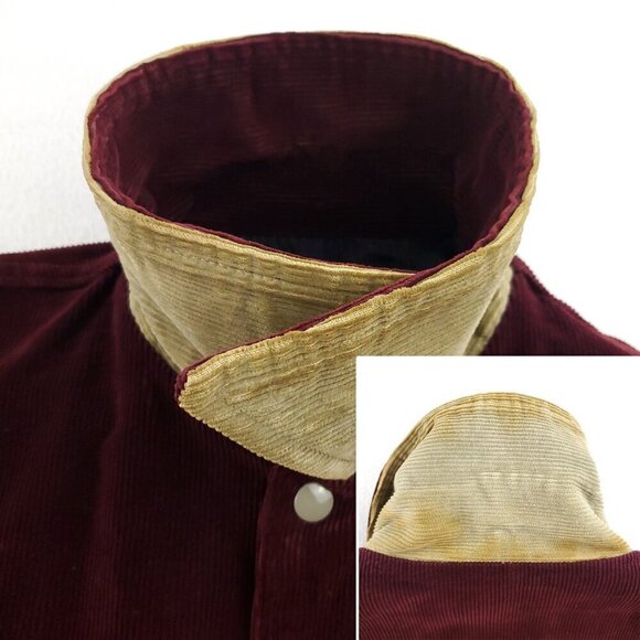 Vintage Corduroy Varsity Jacket South Regional High School Rams New Jersey Shore - Picture 14 of 15